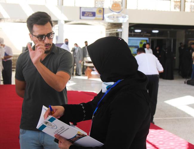 المشاركة في المعرض العلمي التقني الأوّل لجامعة الفرات الأوسط التقنيّة