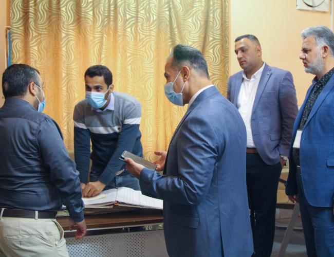 اللقاء مع مركز 15 شعبان الصحي