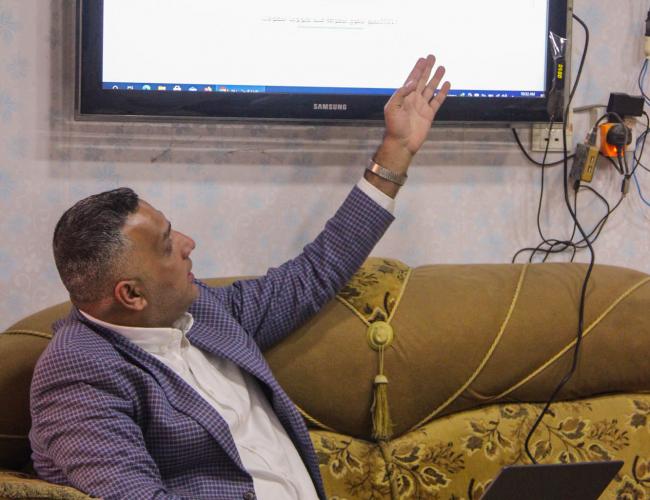 اللقاء مع مركز 15 شعبان الصحي