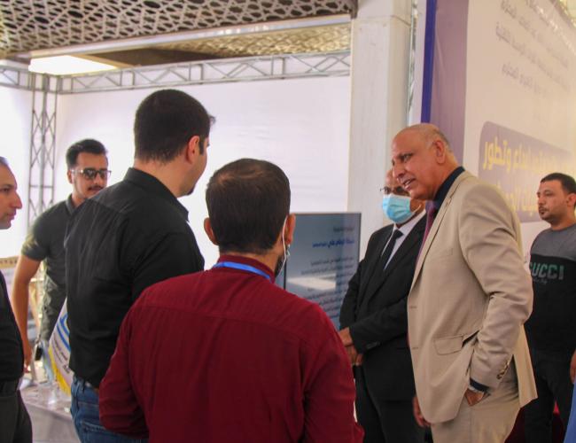 المشاركة في المعرض العلمي التقني الأوّل لجامعة الفرات الأوسط التقنيّة
